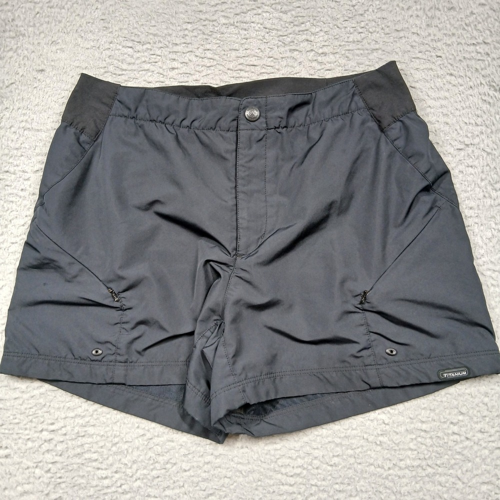 Columbia Titanium‎ Women's Shorts Size 4 Black Quick Dry Hiking Outdoor Active
